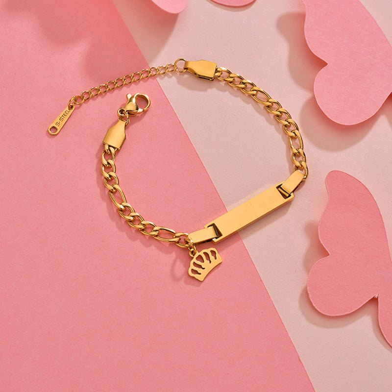 BracePetit™ | Bracelet en acier inoxydable pour enfant - BelleetBeauté