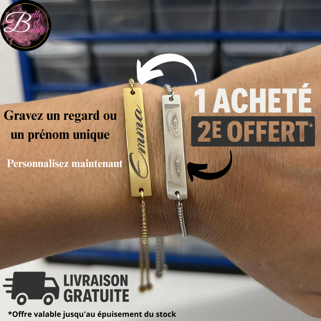 BraceOeuil™ | 1 Acheté = 2e Offert (Gravure incluse)