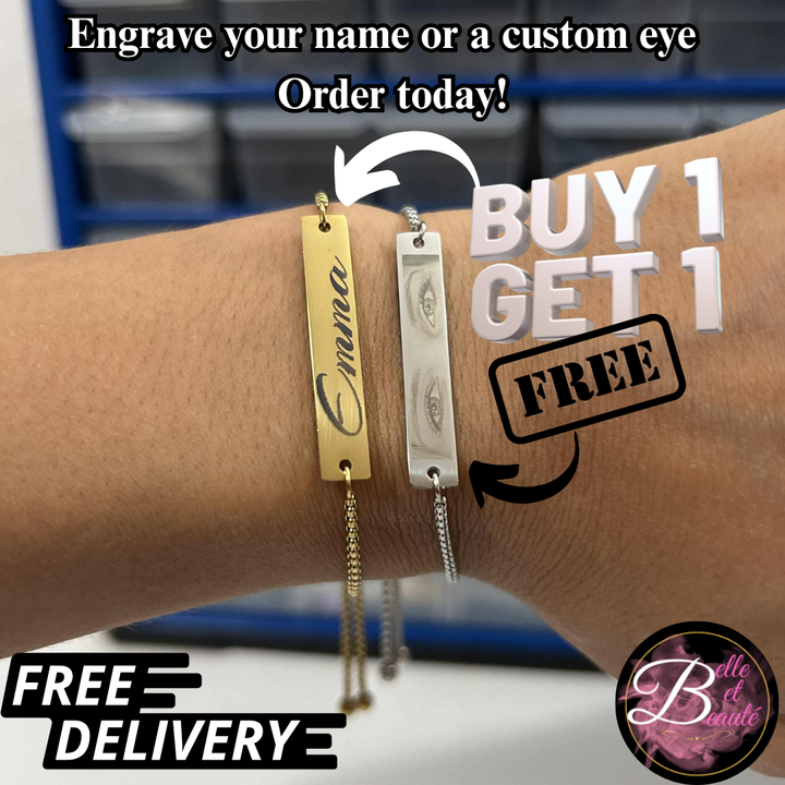 BraceOeuil™ | 1 Acheté = 2e Offert (Gravure incluse)