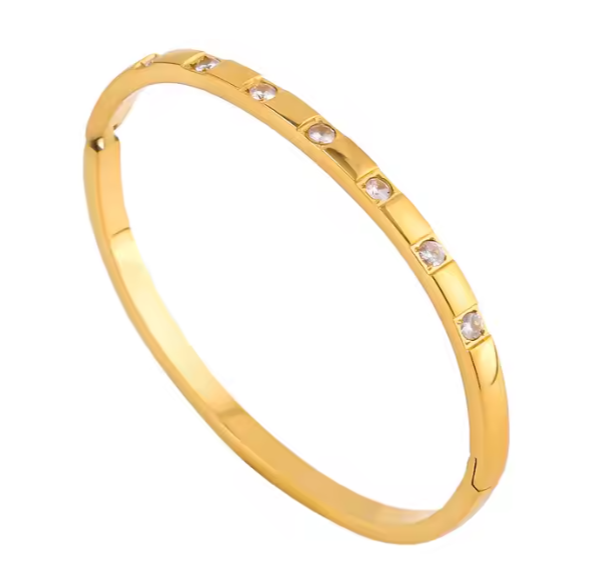 BracCristal V3™ | Bracelet en acier inoxydable & Cristaux