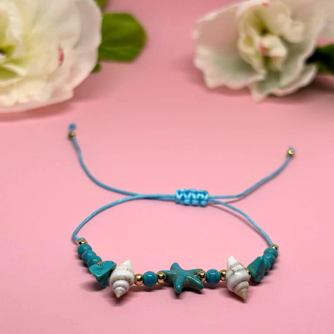 Coquillage™ | Bracelet avec charmes coquillage