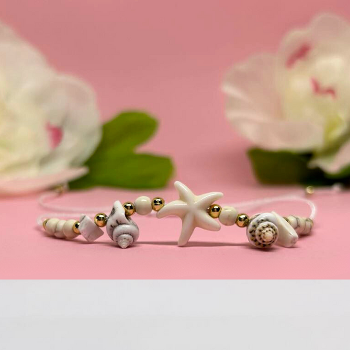 Coquillage™ | Bracelet avec charmes coquillage