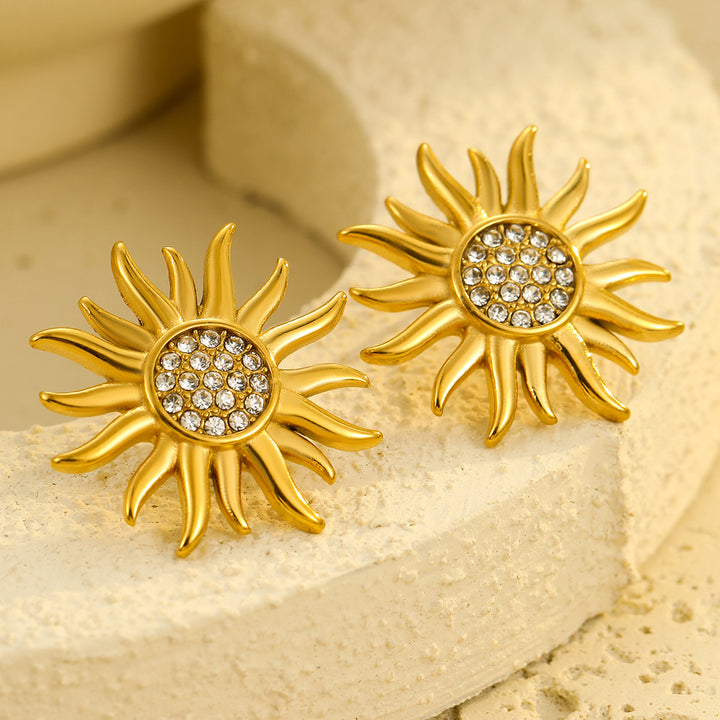BouclSoleil™ | Boucle en acier inoxydable & Cristaux