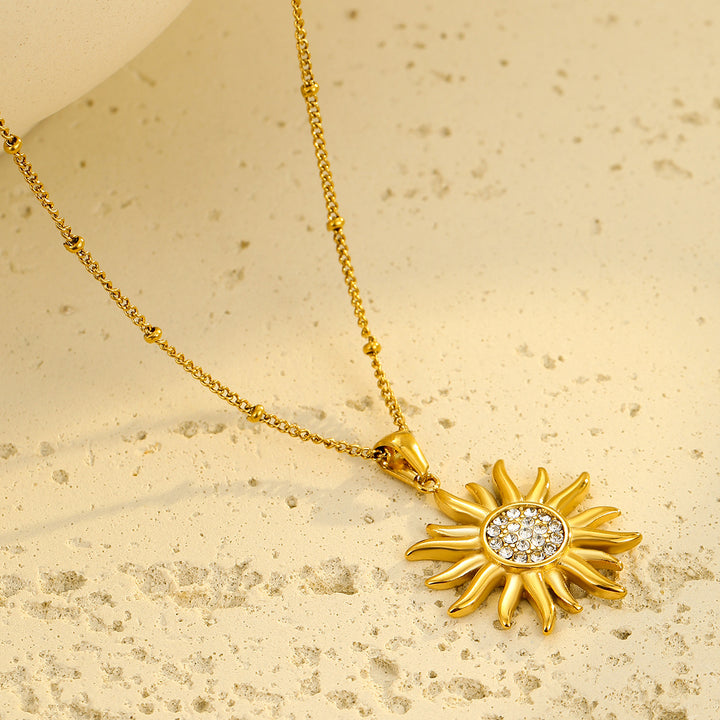 ColliSoleil™ | Collier soleil en acier inoxydable
