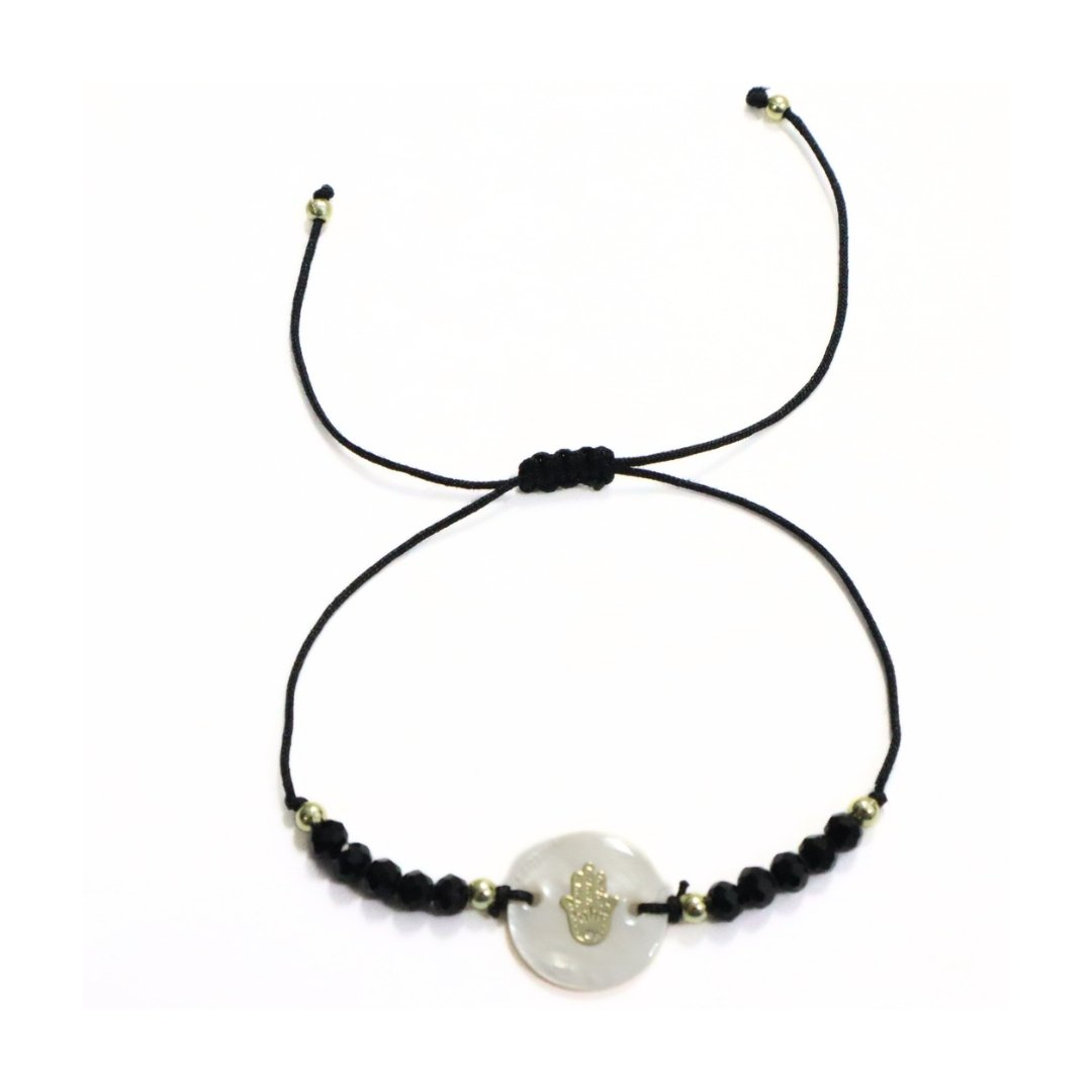 BracMotif™ | Bracelet Motif en fil de Lin - BelleetBeauté