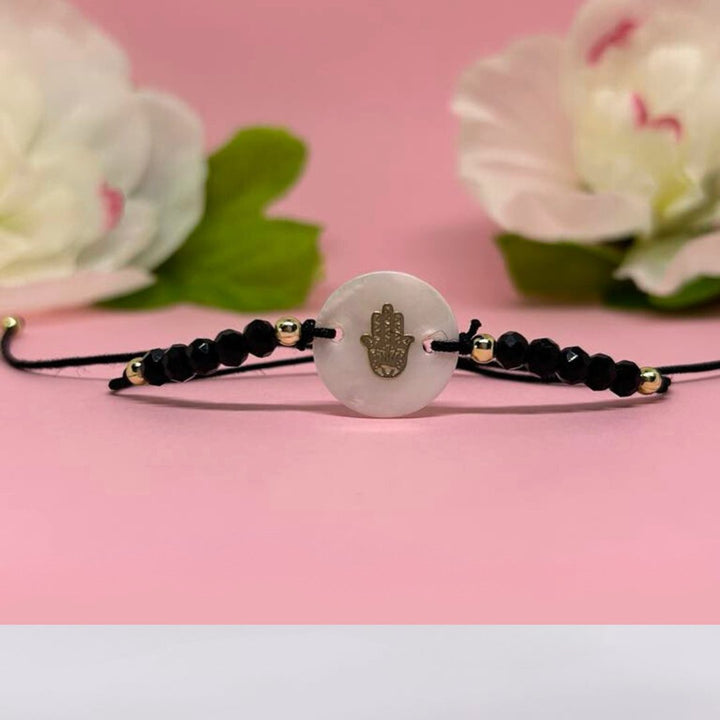BracMotif™ | Bracelet Motif en fil de Lin - BelleetBeauté