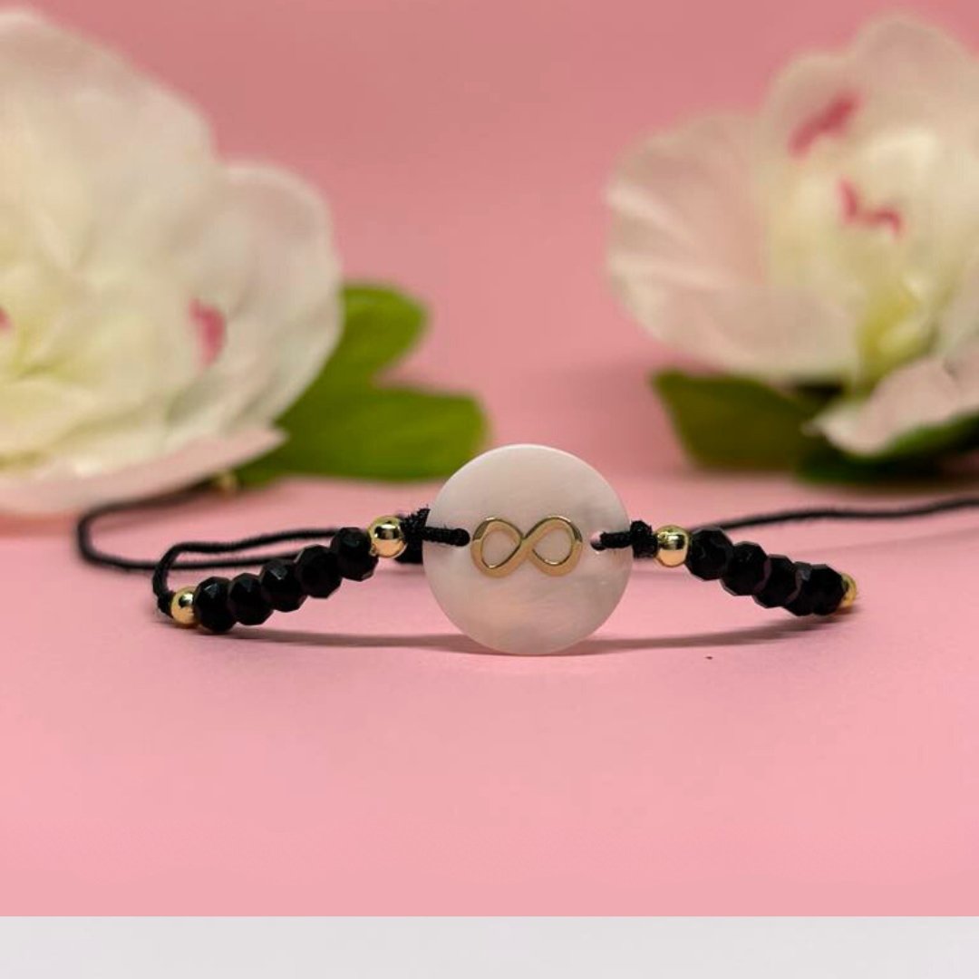 BracMotif™ | Bracelet Motif en fil de Lin - BelleetBeauté