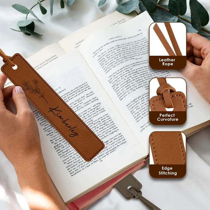 Marque Pages en Cuir PU Personnalisé